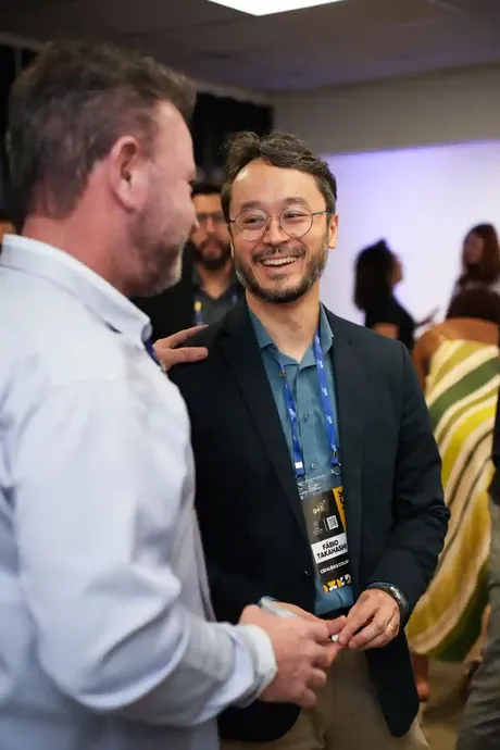 Momento de apresentação em um encontro do GEB